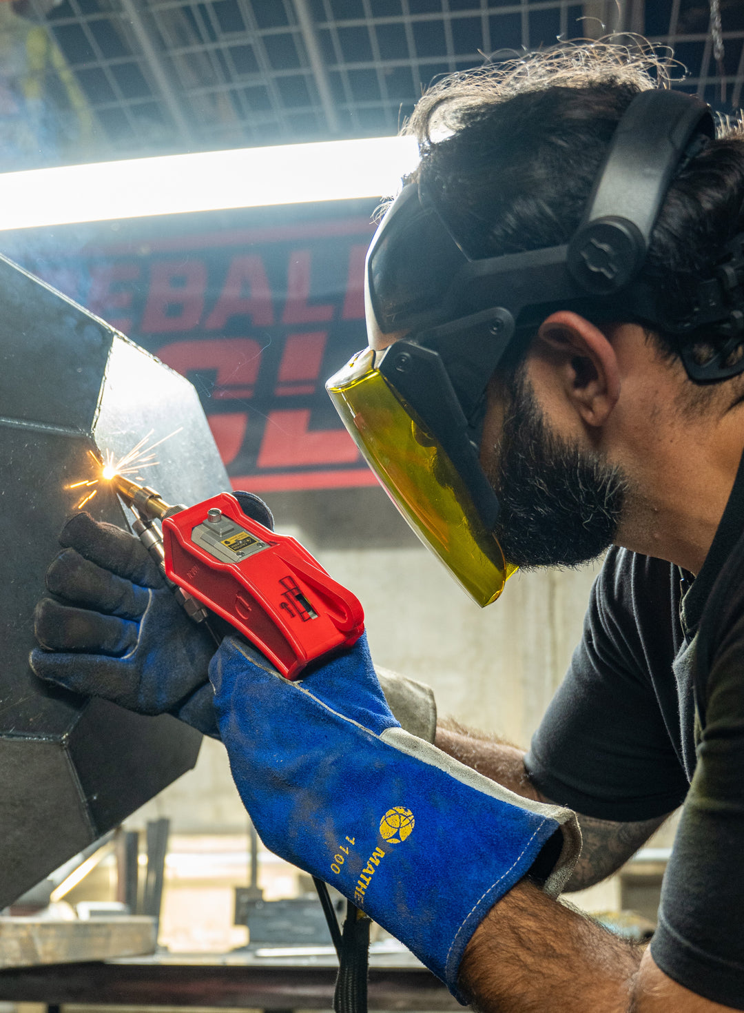 Yellow Laser Safety Face Shield
